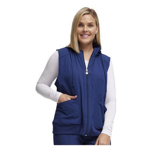 Heartsoul Hs500 Chaleco Quirúrgico Médico Clínico Mujer - Garufa Jeans