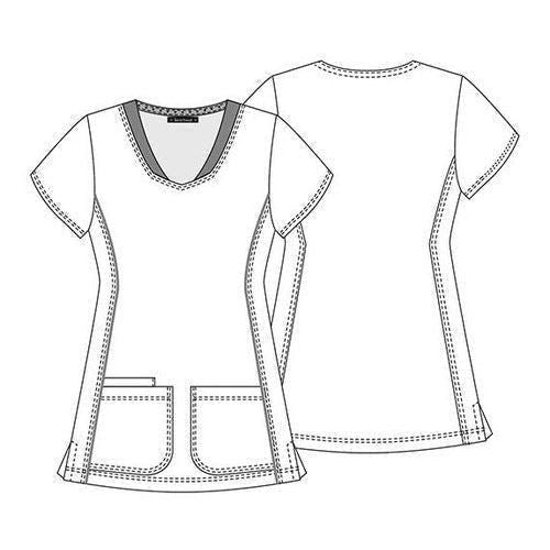 Heartsoul Hs601 Filipina Quirúrgica Clínica Estampada Mujer - Garufa Jeans