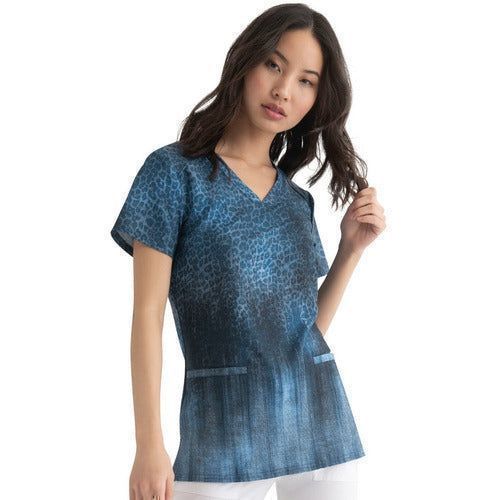 Heartsoul Hs638 Filipina Quirúrgica Clínica Estampada Mujer - Garufa Jeans