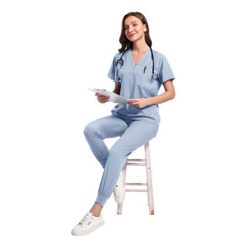 Juego Filipina Pantalón Quirúrgico Médico Clínico Enfermeria - Garufa Jeans