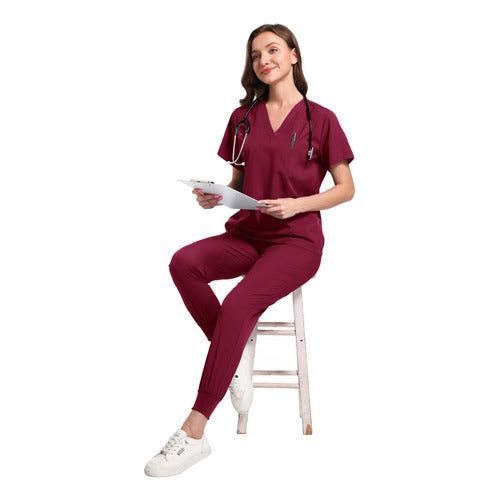 Juego Filipina Pantalón Quirúrgico Médico Clínico Enfermeria - Garufa Jeans
