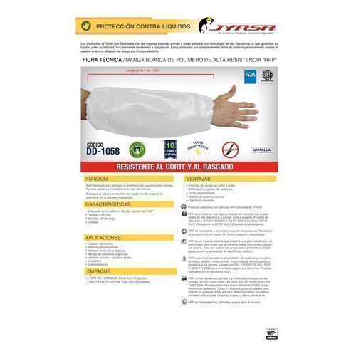 Jyrsa Dd - 1058 Mangas Hrp Impermeables Sanitarias Limpieza - Garufa Jeans