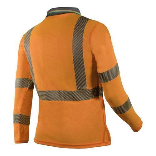 Jyrsa Eco - 121 Playera Polo Larga Reflejantes Tallas Extras - Garufa Jeans