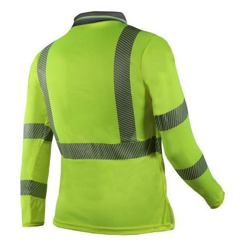 Jyrsa Eco - 121 Playera Polo Larga Reflejantes Tallas Extras - Garufa Jeans