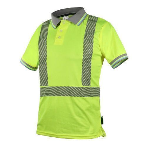 Jyrsa Sr - 120 Playera Polo Con Reflejantes Alta Visibilidad - Garufa Jeans