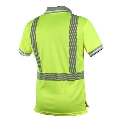 Jyrsa Sr - 120 Playera Polo Con Reflejantes Alta Visibilidad - Garufa Jeans