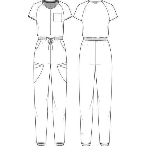 Med Couture Mc502 Jumpsuit Mono Qurúrgico Clínico Médico - Garufa Jeans