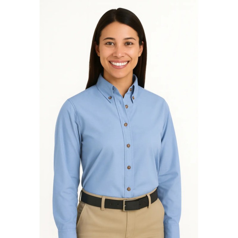 Red Kap Sp91 Blusa Manga Larga Trabajo Casual Vestir Mujer #mlpos_12 | Color: LB - Azul cielo #color_lb_-_azul_cielo #sku_sp91lbrg02 #sku_sp91lbrg04 #sku_sp91lbrg06 #sku_sp91lbrg08 #sku_sp91lbrg10 #sku_sp91lbrg12 #sku_sp91lbrg14 #sku_sp91lbrg16 #sku_sp91lbrg18 #sku_sp91lbrg20