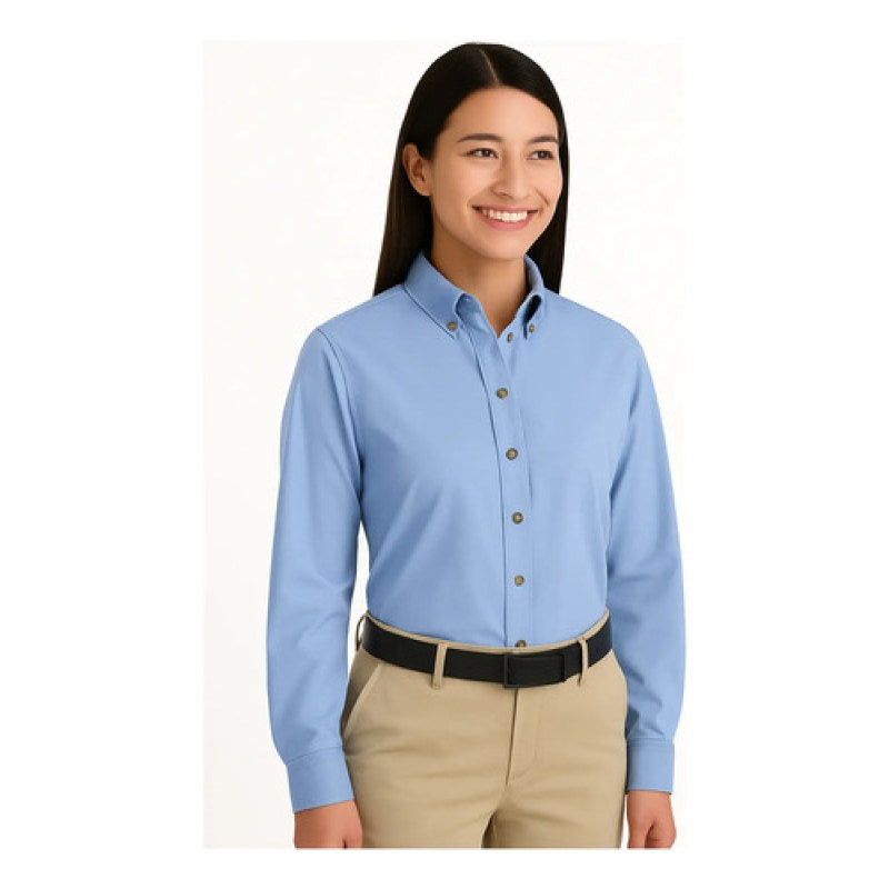 Red Kap Sp91 Blusa Manga Larga Trabajo Casual Vestir Mujer #mlpos_13 | Color: LB - Azul cielo #color_lb_-_azul_cielo #sku_sp91lbrg02 #sku_sp91lbrg04 #sku_sp91lbrg06 #sku_sp91lbrg08 #sku_sp91lbrg10 #sku_sp91lbrg12 #sku_sp91lbrg14 #sku_sp91lbrg16 #sku_sp91lbrg18 #sku_sp91lbrg20