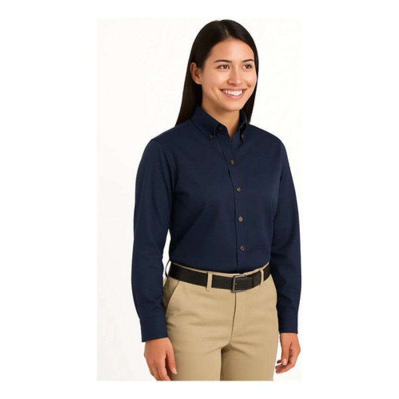 Red Kap Sp91 Blusa Manga Larga Trabajo Casual Vestir Mujer #mlpos_23 | Color: NV - Azul marino #color_nv_-_azul_marino #sku_sp91nvrg02 #sku_sp91nvrg04 #sku_sp91nvrg06 #sku_sp91nvrg08 #sku_sp91nvrg10 #sku_sp91nvrg12 #sku_sp91nvrg14 #sku_sp91nvrg16 #sku_sp91nvrg18 #sku_sp91nvrg20