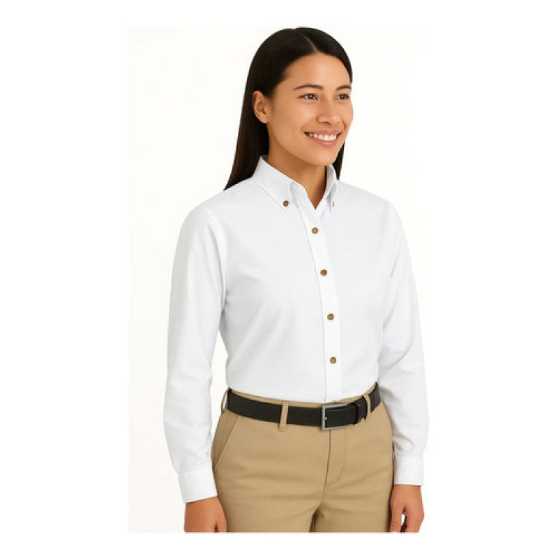 Red Kap Sp91 Blusa Manga Larga Trabajo Casual Vestir Mujer #mlpos_28 | Color: WH - Blanca #color_wh_-_blanca #sku_sp91whrg02 #sku_sp91whrg04 #sku_sp91whrg06 #sku_sp91whrg08 #sku_sp91whrg10 #sku_sp91whrg12 #sku_sp91whrg14 #sku_sp91whrg16 #sku_sp91whrg18 #sku_sp91whrg20