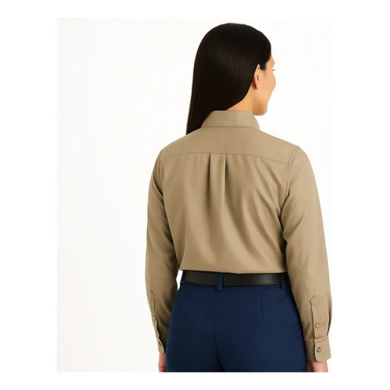 Red Kap Sp91 Blusa Manga Larga Trabajo Casual Vestir Mujer #mlpos_4 | Color: KH - Khaki #color_kh_-_khaki #sku_sp91khrg02 #sku_sp91khrg04 #sku_sp91khrg06 #sku_sp91khrg08 #sku_sp91khrg10 #sku_sp91khrg12 #sku_sp91khrg14 #sku_sp91khrg16 #sku_sp91khrg18 #sku_sp91khrg20