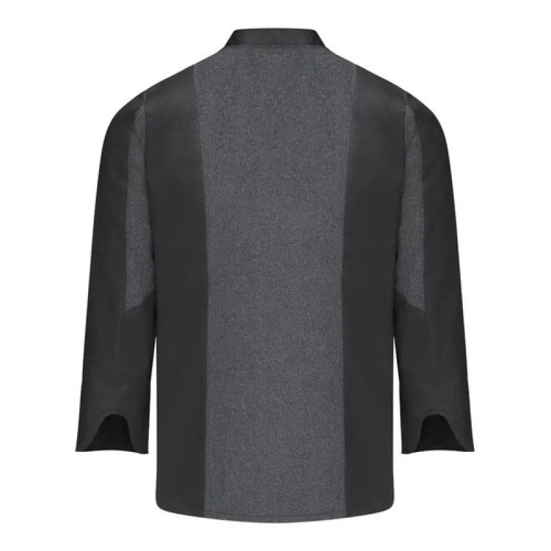 Red Kap 053w Filipina Chef Mujer Manga Larga Con Flujo Aire #mlpos_15 | Color: CH - Gris Oxford #color_ch_-_gris_oxford #sku_053wchrgl #sku_053wchrgm #sku_053wchrgs #sku_053wchrgxl #sku_053wchrgxs