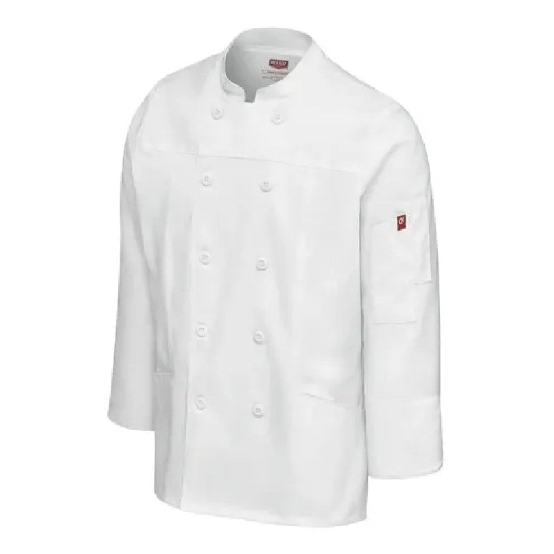 Red Kap 053w Filipina Chef Mujer Manga Larga Con Flujo Aire #mlpos_21 | Color: WH - Blanca #color_wh_-_blanca #sku_053wwhrgl #sku_053wwhrgm #sku_053wwhrgs #sku_053wwhrgxl #sku_053wwhrgxs