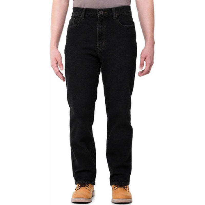 Oggi Power Pantalón Corte Recto De Mezclilla Vaquero Regular #mlpos_16 | Color: Black #color_black #sku_pwbl40