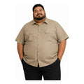 Red Kap Sy60 Camisa Trabajo Manga Corta Ripstop Talla Extra #mlpos_1 | Color: Khaki #color_khaki #sku_sy60khss3xl