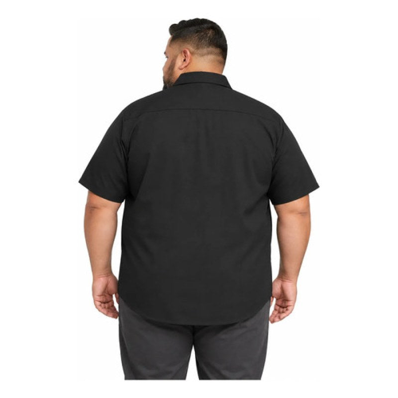 Red Kap Sy60 Camisa Trabajo Manga Corta Ripstop Talla Extra #mlpos_10 | Color: Negra #color_negra #sku_sy60bkss3xl