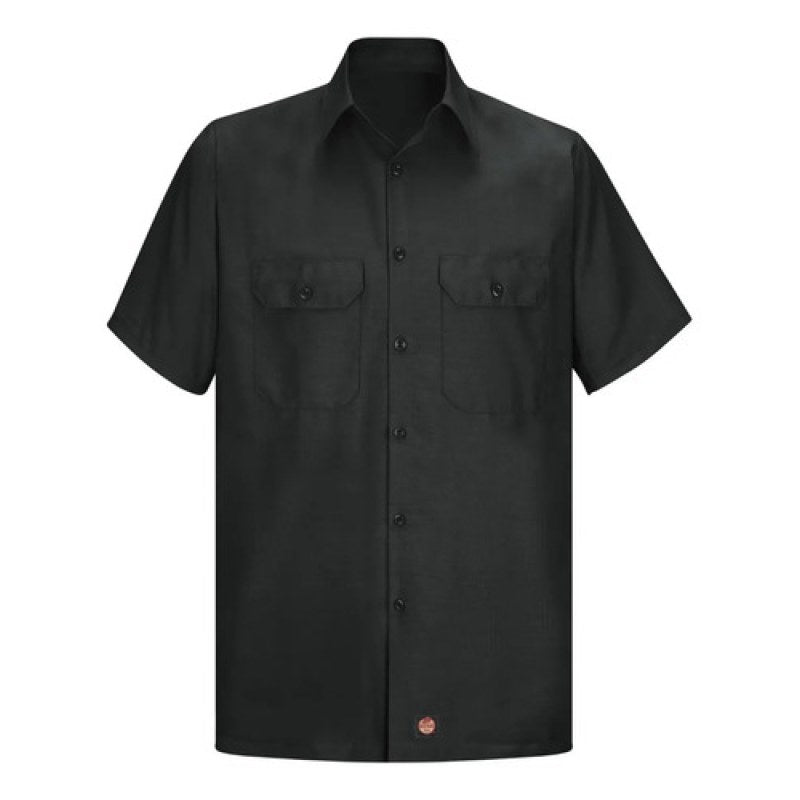 Red Kap Sy60 Camisa Trabajo Manga Corta Ripstop Talla Extra #mlpos_11 | Color: Negra #color_negra #sku_sy60bkss3xl