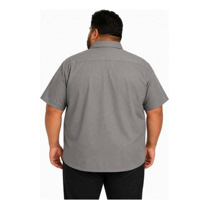 Red Kap Sy60 Camisa Trabajo Manga Corta Ripstop Talla Extra #mlpos_18 | Color: Gris #color_gris #sku_sy60gyss3xl