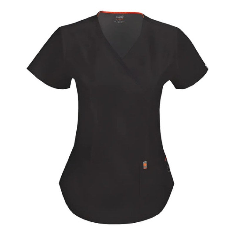 Code Happy 46601a Filipina Quirúrgica Antimicrobial Mujer #mlpos_11 | Color: BXCH - Negra #color_bxch_-_negra #sku_46601abxch4xl #sku_46601abxch5xl