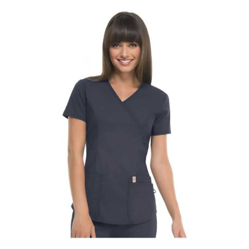 Code Happy 46601a Filipina Quirúrgica Antimicrobial Mujer #mlpos_7 | Color: PWCH - Gris Oxford #color_pwch_-_gris_oxford #sku_46601apwch4xl #sku_46601apwch5xl
