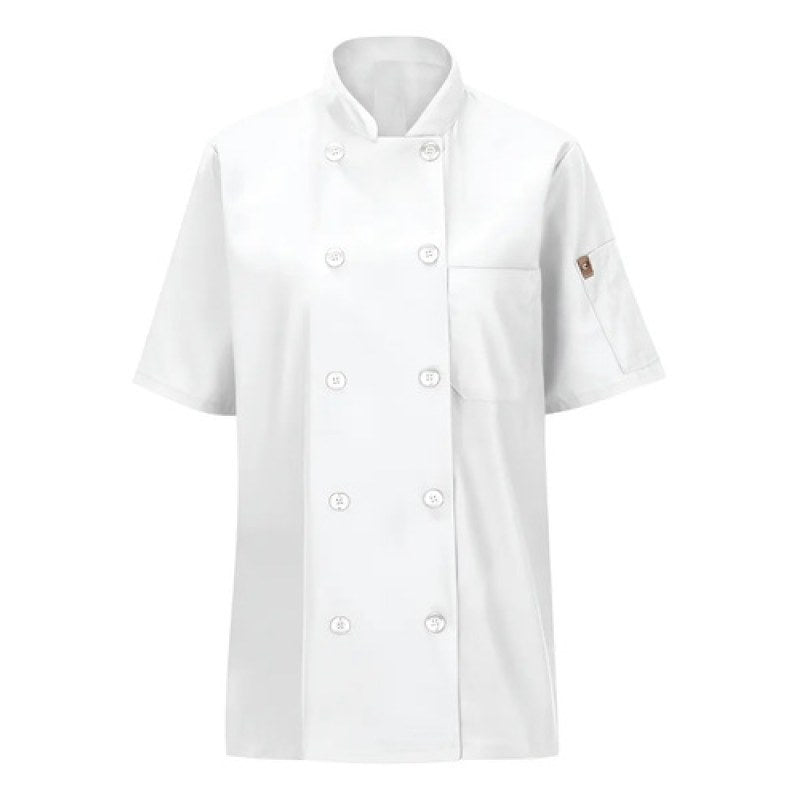 Red Kap 045 Filipina Chef Manga Corta Repelente Aceite Mujer #mlpos_19 | Color: WH - Blanca #color_wh_-_blanca #sku_045xwhssl #sku_045xwhssm #sku_045xwhsss #sku_045xwhssxl #sku_045xwhssxs