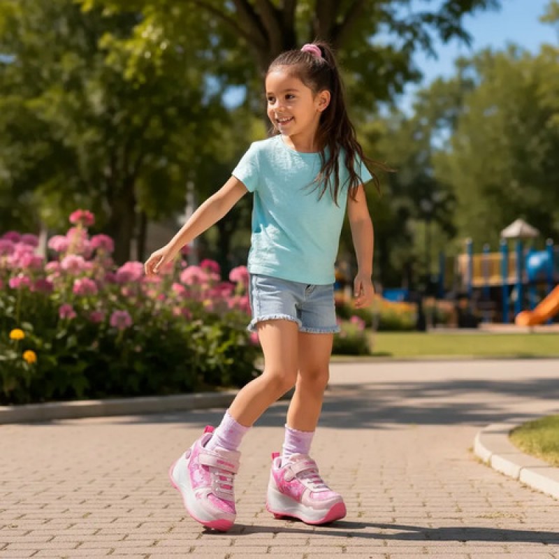 Tenis Patin Bubble Gummers Patines Niño Niña #mlpos_11 | Color: Osaka - Rosa #color_osaka_-_rosa #sku_osrs17