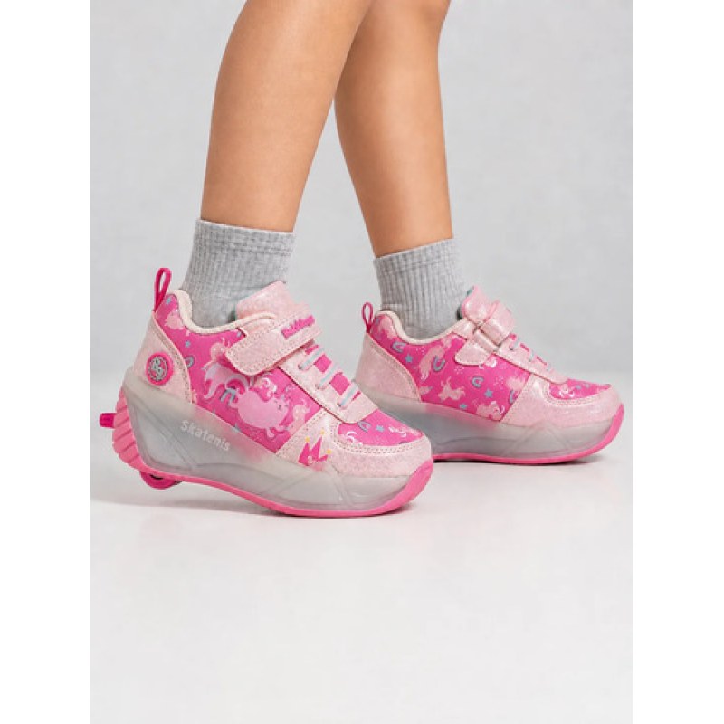 Tenis Patin Bubble Gummers Patines Niño Niña #mlpos_12 | Color: Osaka - Rosa #color_osaka_-_rosa #sku_osrs17