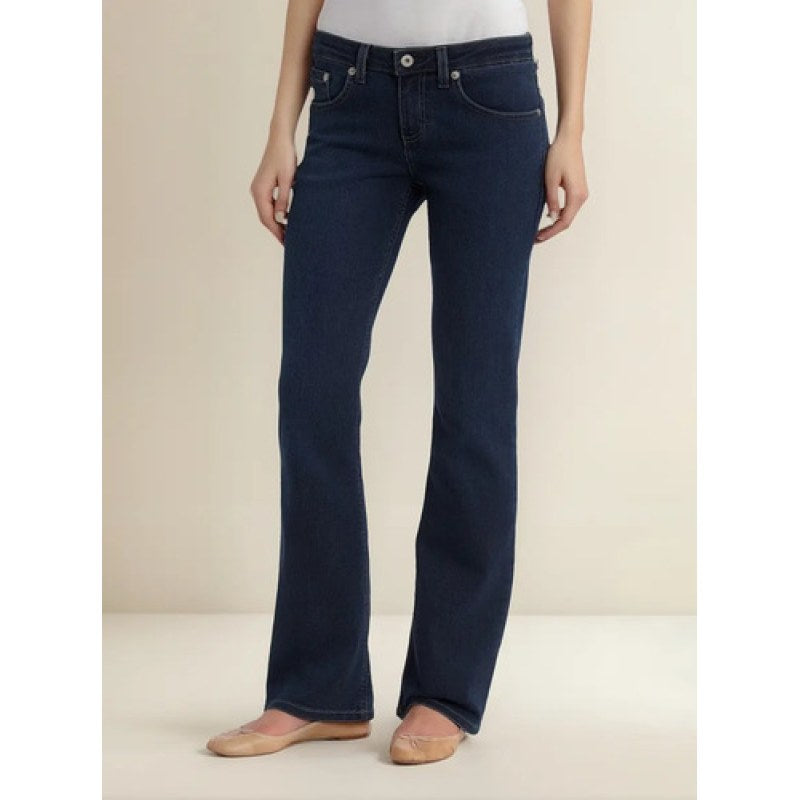 Dickies Fd138 Pantalón Mezclilla Stretch Acampanado Mujer #mlpos_1 | Color: Azul índigo #color_azul_ndigo #sku_fd138dsw2 #sku_fd138dsw4 #sku_fd138dsw6 #sku_fd138dsw8 #sku_fd138dsw14 #sku_fd138dsw16 #sku_fd138dsw20 #sku_fd138dsw22 #sku_fd138dsw24