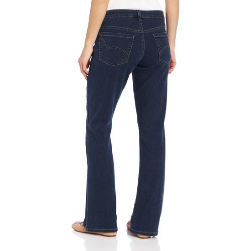 Dickies Fd138 Pantalón Mezclilla Stretch Acampanado Mujer #mlpos_2 | Color: Azul índigo #color_azul_ndigo #sku_fd138dsw2 #sku_fd138dsw4 #sku_fd138dsw6 #sku_fd138dsw8 #sku_fd138dsw14 #sku_fd138dsw16 #sku_fd138dsw20 #sku_fd138dsw22 #sku_fd138dsw24