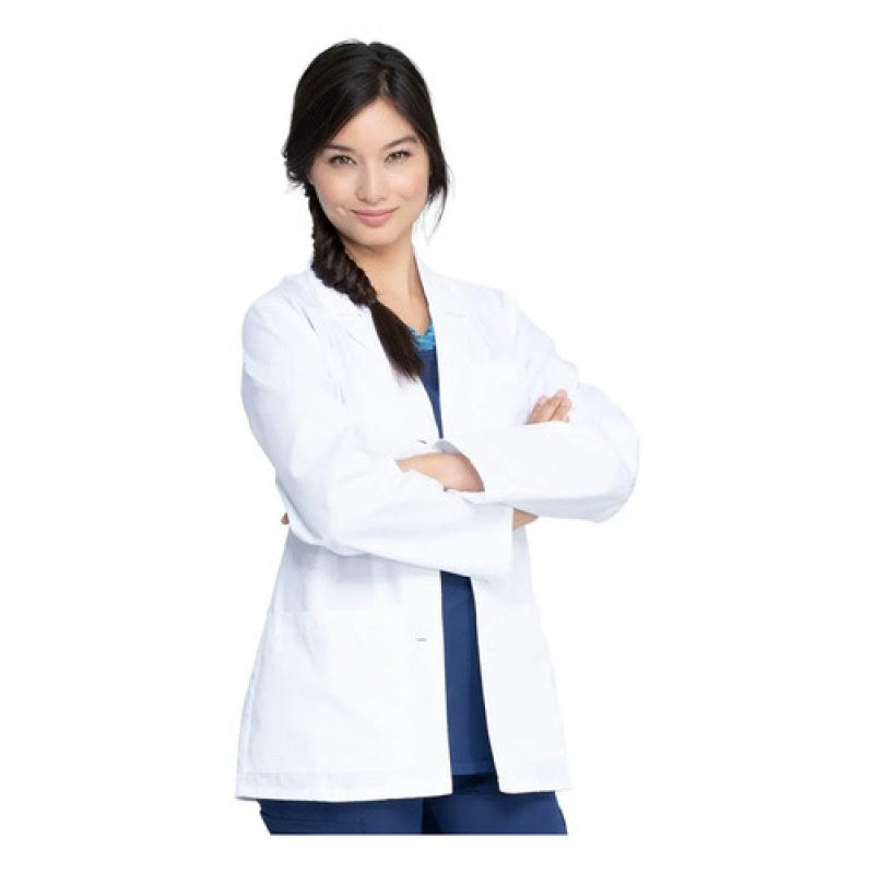 Dickies 84401 Bata Corta Médica Clínica Laboratorio Consulta #mlpos_2 | Color: Blanca #color_blanca #sku_84401dwhzl #sku_84401dwhzm #sku_84401dwhzs #sku_84401dwhzxl #sku_84401dwhzxs