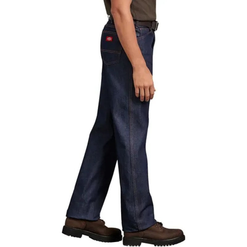 Pantalón Dickies 9333 Mezclilla Algodón Resistente Durable #mlpos_12 | Color: NB - Indigo Rígido #color_nb_-_indigo_rgido #sku_9333nb3232 #sku_9333nb3432 #sku_9333nb3632