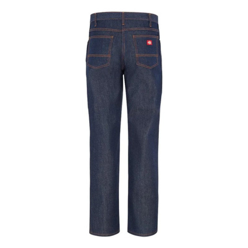 Pantalón Dickies 9333 Mezclilla Algodón Resistente Durable #mlpos_14 | Color: NB - Indigo Rígido #color_nb_-_indigo_rgido #sku_9333nb3232 #sku_9333nb3432 #sku_9333nb3632