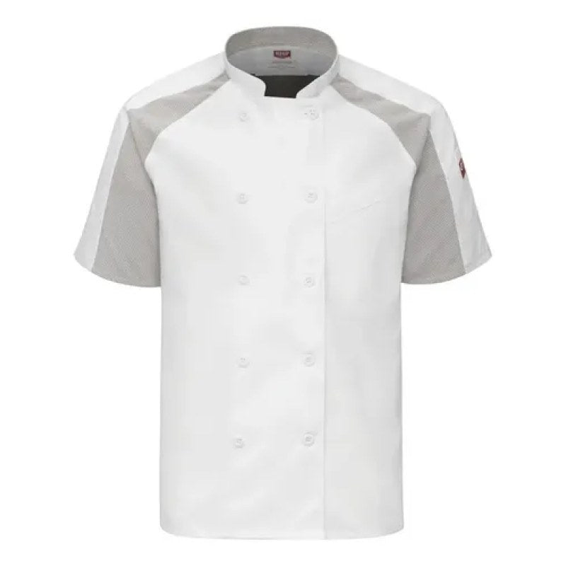Red Kap 052m Filipina Chef Manga Corta Flujo Aire Extras #mlpos_21 | Color: WH - Blanca #color_wh_-_blanca #sku_052mwhss3xl