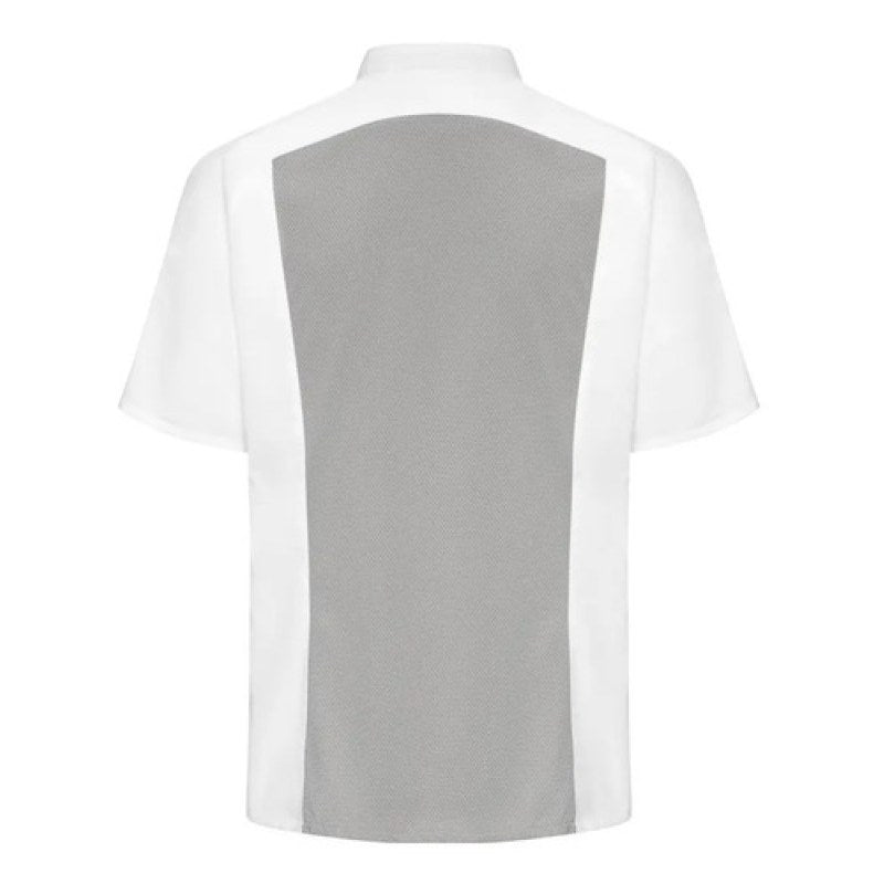 Red Kap 052m Filipina Chef Manga Corta Flujo Aire Extras #mlpos_23 | Color: WH - Blanca #color_wh_-_blanca #sku_052mwhss3xl