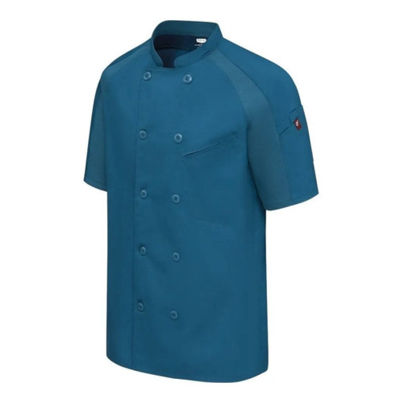 Red Kap 052m Filipina Chef Manga Corta Flujo Aire Extras #mlpos_28 | Color: TL - Teal #color_tl_-_teal #sku_052mtlss3xl