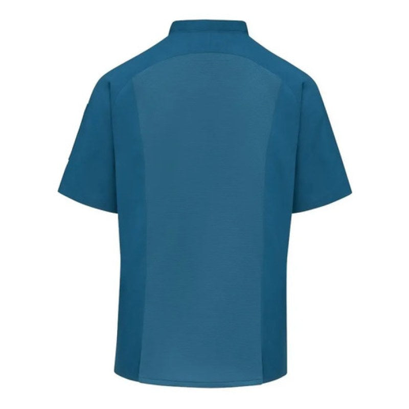 Red Kap 052m Filipina Chef Manga Corta Flujo Aire Extras #mlpos_29 | Color: TL - Teal #color_tl_-_teal #sku_052mtlss3xl