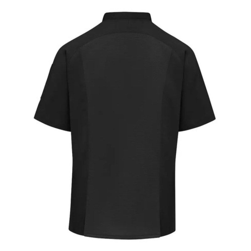 Red Kap 052m Filipina Chef Manga Corta Flujo Aire Extras #mlpos_4 | Color: BK - Negra #color_bk_-_negra #sku_052mbkss3xl