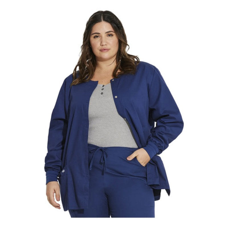 Dickies 86306 Chamarra Médica Clínica Quirúrgica Mujer #mlpos_11 | Color: NVWZ - Azul marino #color_nvwz_-_azul_marino #sku_86306nvwzl #sku_86306nvwzm #sku_86306nvwzs #sku_86306nvwzxl #sku_86306nvwzxs