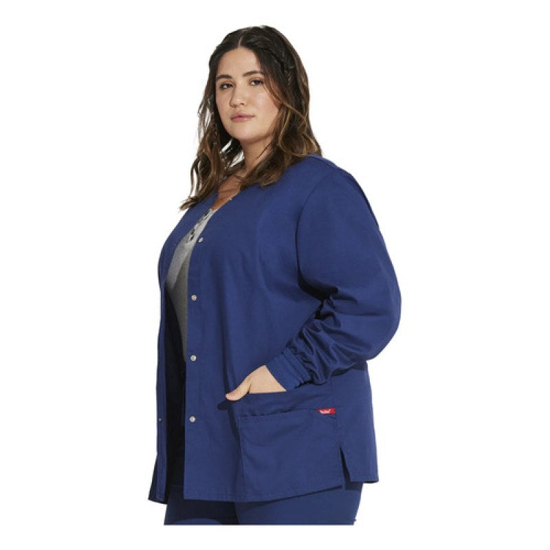 Dickies 86306 Chamarra Médica Clínica Quirúrgica Mujer #mlpos_13 | Color: NVWZ - Azul marino #color_nvwz_-_azul_marino #sku_86306nvwzl #sku_86306nvwzm #sku_86306nvwzs #sku_86306nvwzxl #sku_86306nvwzxs