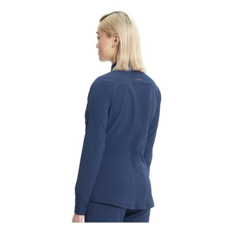 Infinity In320a Chamarra Médica Clínica Antibacterial Mujer #mlpos_18 | Color: NAV - Azul marino #color_nav_-_azul_marino #sku_in320anavl #sku_in320anavm #sku_in320anavs #sku_in320anavxl #sku_in320anavxs