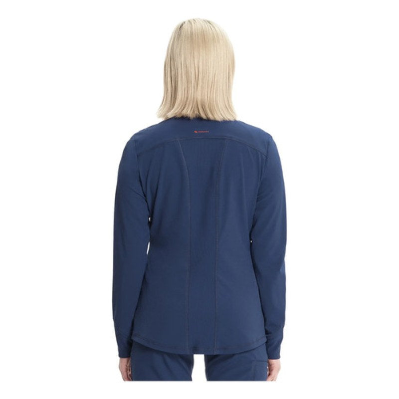 Infinity In320a Chamarra Médica Clínica Antibacterial Mujer #mlpos_19 | Color: NAV - Azul marino #color_nav_-_azul_marino #sku_in320anavl #sku_in320anavm #sku_in320anavs #sku_in320anavxl #sku_in320anavxs