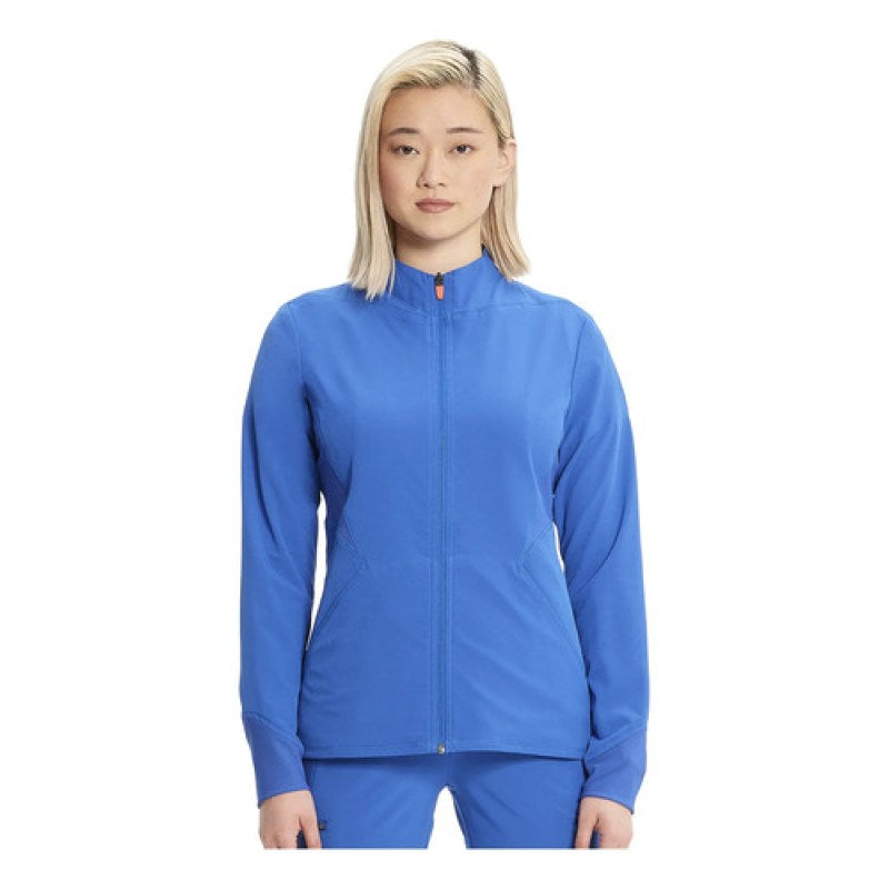 Infinity In320a Chamarra Médica Clínica Antibacterial Mujer #mlpos_30 | Color: ROY - Azul rey #color_roy_-_azul_rey #sku_in320aroyl #sku_in320aroym #sku_in320aroys #sku_in320aroyxs