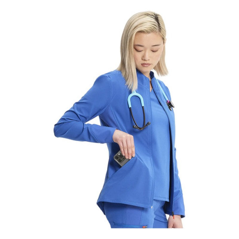 Infinity In320a Chamarra Médica Clínica Antibacterial Mujer #mlpos_32 | Color: ROY - Azul rey #color_roy_-_azul_rey #sku_in320aroyl #sku_in320aroym #sku_in320aroys #sku_in320aroyxs