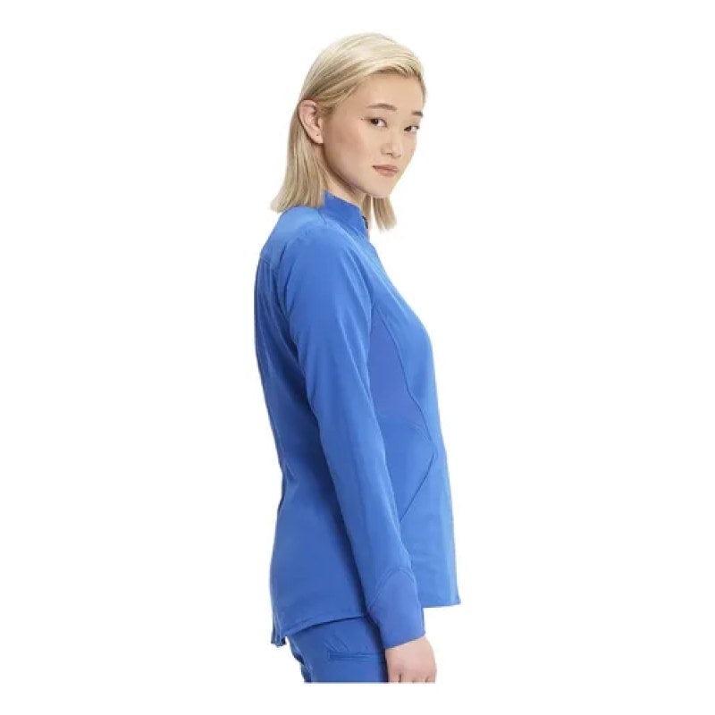 Infinity In320a Chamarra Médica Clínica Antibacterial Mujer #mlpos_35 | Color: ROY - Azul rey #color_roy_-_azul_rey #sku_in320aroyl #sku_in320aroym #sku_in320aroys #sku_in320aroyxs