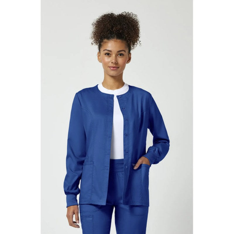 Cherokee Ww310 Chamarra Quirurgica Médica Revolution Mujer #mlpos_49 | Color: ROY - Azul rey #color_roy_-_azul_rey #sku_ww310royl #sku_ww310roym #sku_ww310roys #sku_ww310royxl #sku_ww310royxs
