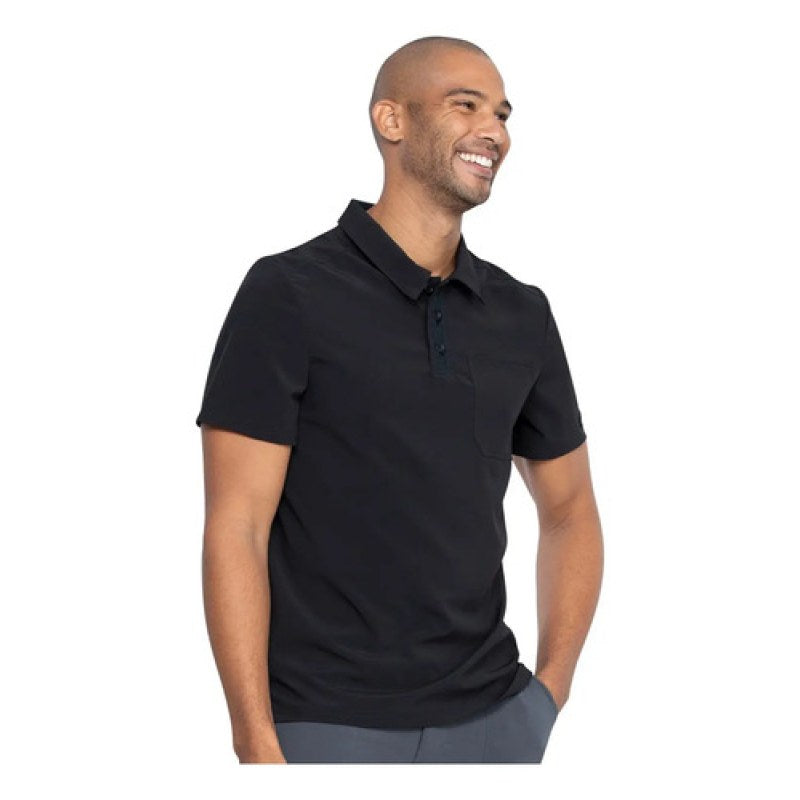 Playera Dickies Dk925 Tipo Polo Deportiva Stretch T Extras #mlpos_8 | Color: BAPS - Negra #color_baps_-_negra #sku_dk925baps3xl #sku_dk925baps4xl #sku_dk925baps5xl