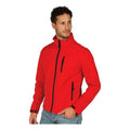 Chamarra Softshell Neopreno Repelente Cálida Térmica #mlpos_4 | Color: Roja #color_roja #sku_pc0046rjl #sku_pc0046rjm #sku_pc0046rjs #sku_pc0046rjxl