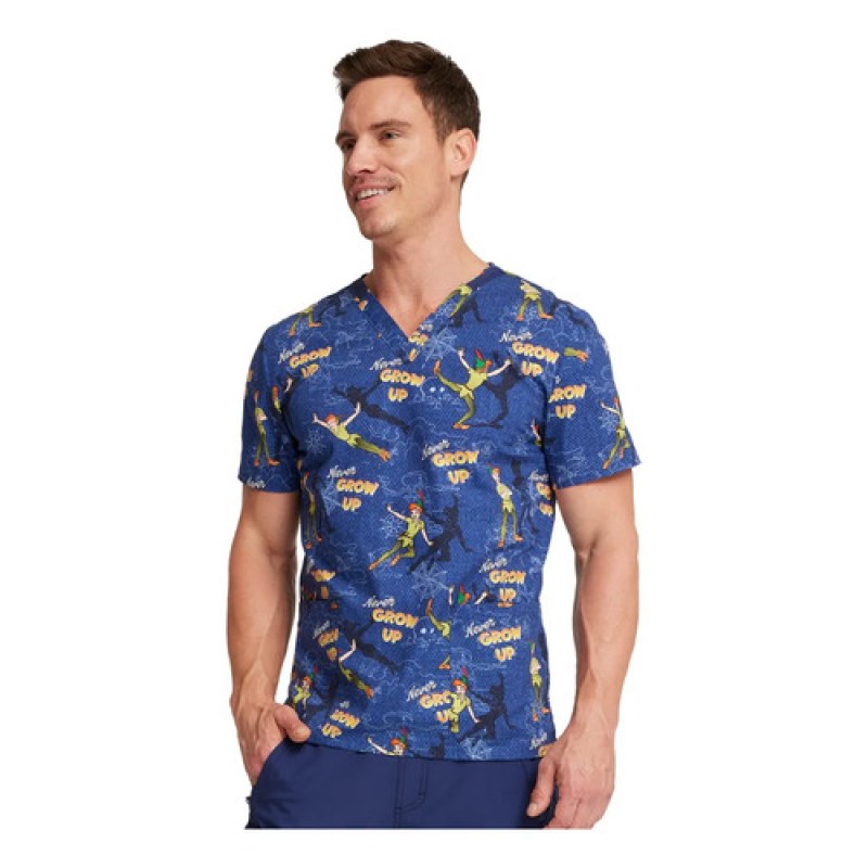 Filipina Disney Tf728 Quirúrgica Médica Hombre Peter Pan #mlpos_3 | Color: PEOM - Come with me #color_peom_-_come_with_me #sku_tf728peoml #sku_tf728peomm #sku_tf728peoms #sku_tf728peomxl #sku_tf728peomxs