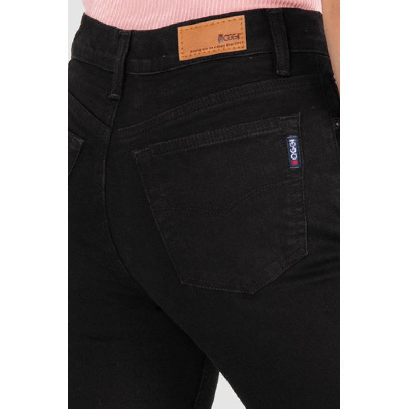 Pantalón Oggi Jeans Atraction Mezclilla Corte Recto Stretch #mlpos_11 #mlitem_MLM2792169499 | Color: Gin Black | Talla: 13 #color_gin_black #sku_atgbk5 #sku_atgbk7 #sku_atgbk9 #sku_atgbk11 #sku_atgbk13 #sku_atgbk15 #sku_atgbk17 #sku_atgbk19